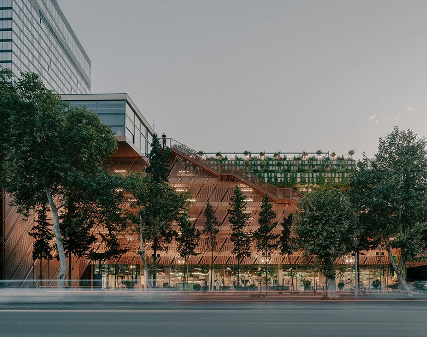 სტუდიო 9-მ აგროჰაბის არქიტექტურაზე იმუშავა