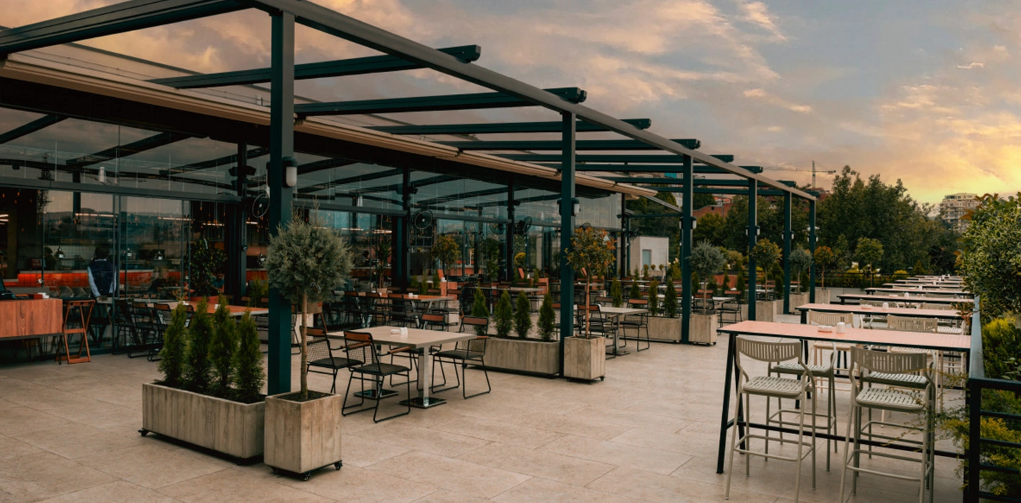 არქიტექტურული სტუდია Studio9-ს პროექტი - წისქვილი ტერასა