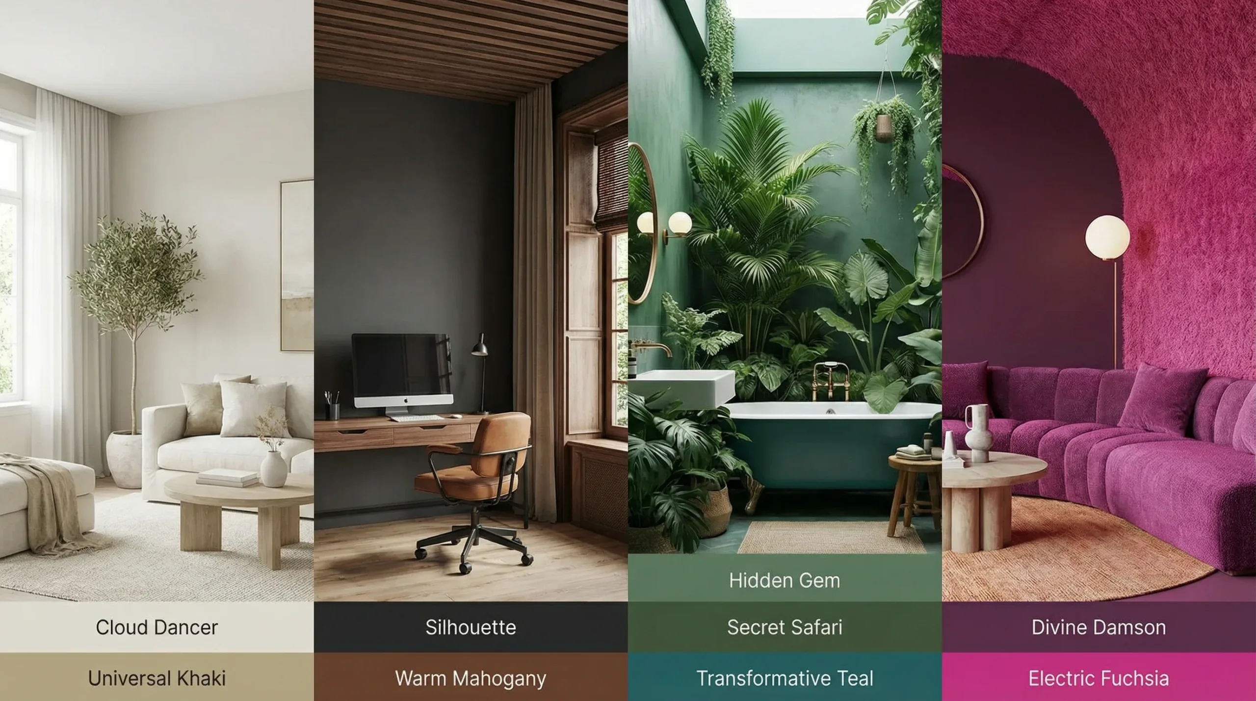 ტრენდული ფერები დიზაინში 2026 წელს