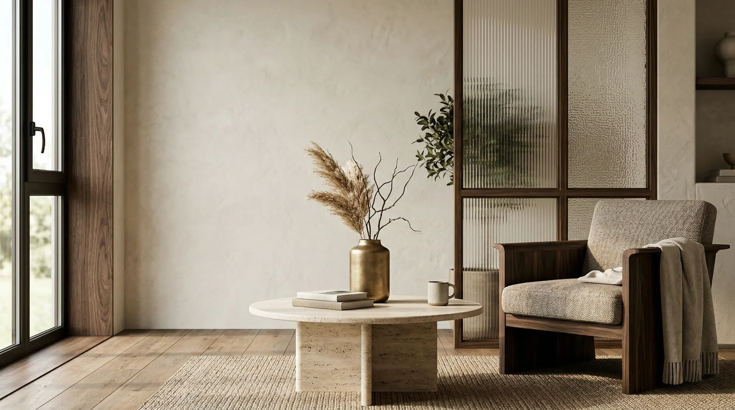 ტრენდული მასალები ინტერიერის დიზაინში